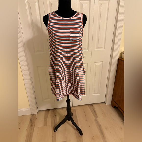 Sonoma Dresses & Skirts - Sonoma Red and Blue Striped Top